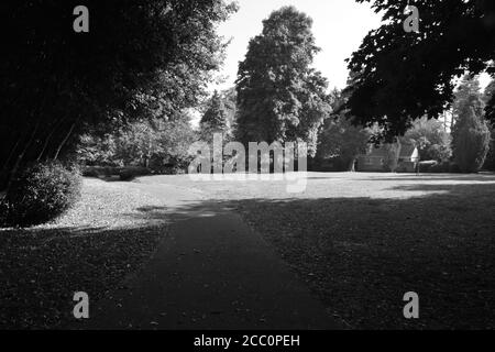 Giardini a Shanklin sull'Isola di Wight Foto Stock