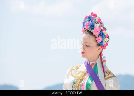 Marmaris Folk Dance Festival Foto Stock