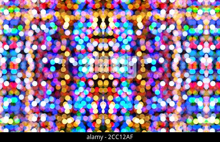 bokeh sfuocatura astratta dello sfondo Foto Stock