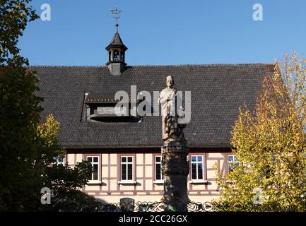 In Germania, in Baviera, Konigsberg, vista del municipio Foto Stock