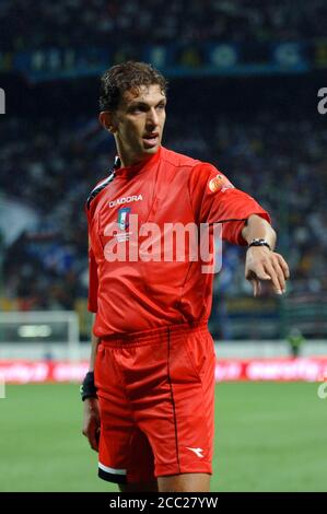 Milano Italia, 16 settembre 2006, Stadio 'G.MEAZZA SAN SIRO', Campionato Serious Football A 2006/2007, FC Inter - UC Sampdoria :l'arbitro Paolo Tagliavento durante la partita Foto Stock