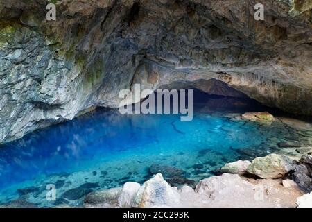 La Turchia, vista della penisola Dilek National Park Foto Stock