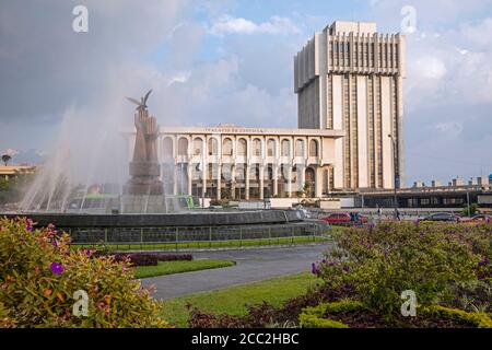 Palacio de Justicia / Corte Suprema di Giustizia del Guatemala a Città del Guatemala / Guate / Ciudad de Guatemala, America Centrale Foto Stock