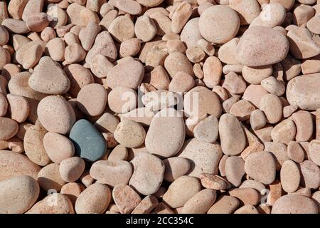 Pietre della spiaggia Foto Stock