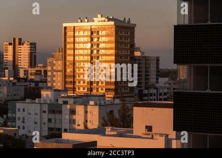 Tramandaí è un brasiliano comune nello stato di Rio Grande do Sul. Si tratta di una spiaggia cittadina sulla costa nord del Rio Grande do Sul, che è 118 km f Foto Stock