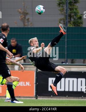 Louis Jordan BEYER (MG) azione, estrattore fallback, partita di calcio, Borussia Monchengladbach (MG) - MSV Duisburg (DU) 4: 0, il 08/15/2020 a Borussia Monchengladbach / Germania. ¬ | utilizzo in tutto il mondo Foto Stock