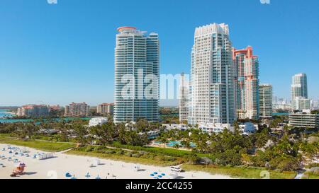 Riserva aerea Miami Beach vacanza primavera Foto Stock