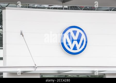 Bamberga, Germania 15 agosto 2020: Symbolbilder - 2020 Symbolbild VW Volkswagen in Bamberga | usage worldwide Foto Stock