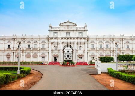 Jai Vilas Mahal Palace è un palazzo del XIX secolo nella città di Gwalior, nello stato di Madhya Pradesh in India Foto Stock