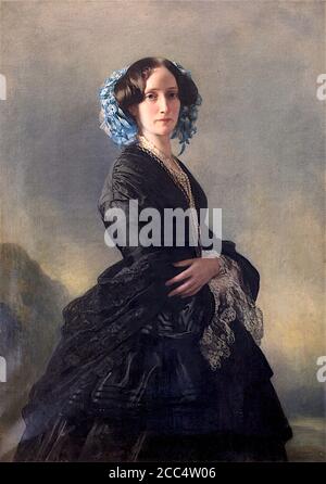 Winterhalter Franz Xavier - Granduchessa Sophie di Baden AS A Widow - Scuola tedesca - 19 ° secolo Foto Stock
