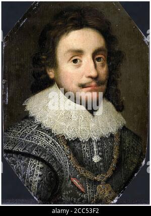 Federico V (1596-1632), elettore palatino, re di Boemia, ritrattista dopo Michiel Janszoon van Mierevelt, dopo il 1621 Foto Stock