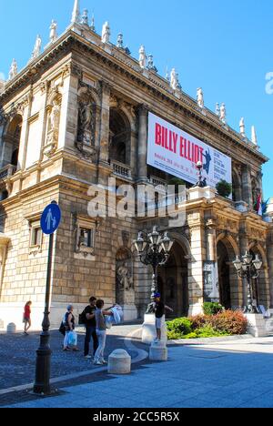 Teatro dell'Opera Ungherese Foto Stock