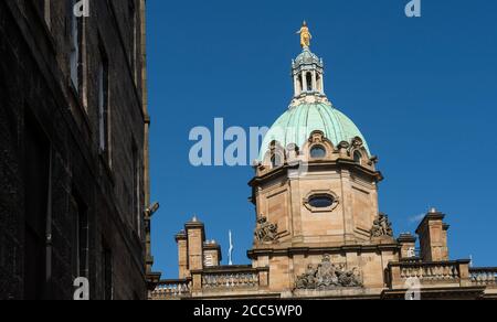 The Museum on the Mound, centro di Edimburgo, Scozia. Foto Stock