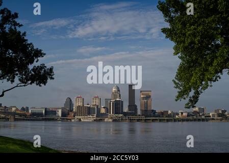 Louisville, Kentucky Skyline Foto Stock