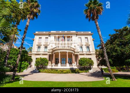 Il museo di Massena nella bella città, Cote d Azur regione in Francia Foto Stock