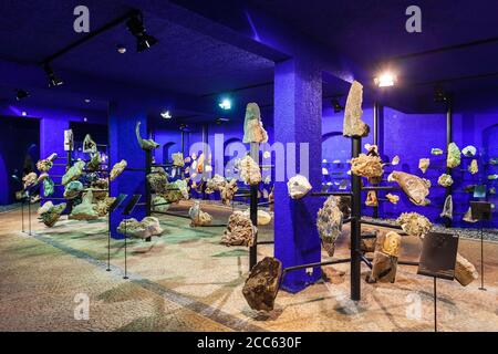 FUNCHAL, MADEIRA - 04 LUGLIO 2014: Mostra dei segreti della madre natura al Museo Monte Palace di Madeira, Portogallo Foto Stock