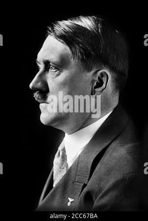 Ritratto di Adolf Hitler (1889-1945), c.1932 Foto Stock