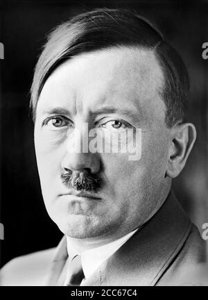 Ritratto di Adolf Hitler (1889-1945) Foto Stock