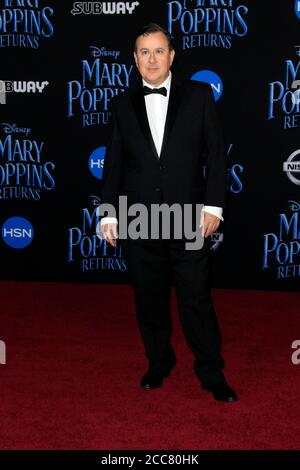 LOS ANGELES - NOV 29: Jeremy Swift al ritorno di Mary Poppins Premiere al Teatro El Capitan il 29 novembre 2018 a Los Angeles, CA Foto Stock