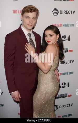 LOS ANGELES - FEBBRAIO 22: Levi Meaden, Ariel Winter al The Last Movie Star Premiere al Teatro Egiziano il 22 Febbraio 2018 a Los Angeles, CA Foto Stock