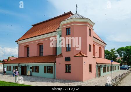 Tykocin, Polonia - 20 giugno 2020: Sinagoga in stile barocco a Tykocin, Polonia Foto Stock