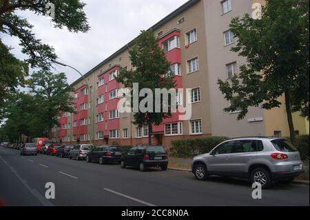 Wohnhäuser Pichelsdorfer Straße 10 bis 26 a Berlino-Spandau Foto Stock