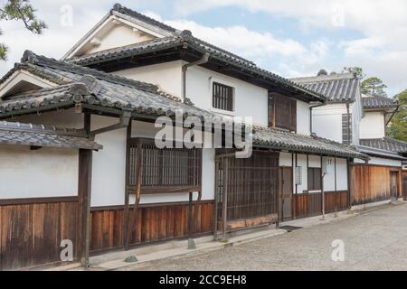 Okayama, Giappone - il quartiere storico di Kurashiki Bikan, un famoso luogo turistico in Kurashiki, Okayama, Giappone. Foto Stock