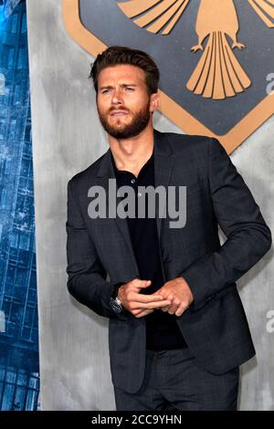 LOS ANGELES - FEBBRAIO 21: Scott Eastwood al Pacific Rim Uprising Premiere al TCL Chinese Theatre IMAX il 21 Febbraio 2018 a Los Angeles, CA Foto Stock