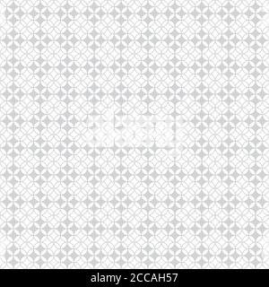 Ripetizione senza giunture. Struttura geometrica elegante a ripetizione infinita composta da cerchi, rombi, diamanti. Elemento vettoriale del disegno grafico Illustrazione Vettoriale