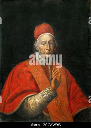 Ritratto del Papa Clemente XII Museo: Musei Vaticani in Viale Vaticano, Roma. Autore: ANONIMO. Foto Stock