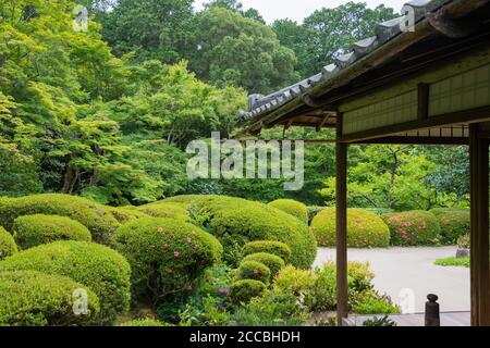 Kyoto, Giappone - Tempio di Shisendo a Kyoto, Giappone. È registrato come sito storico del Giappone. Foto Stock