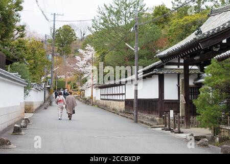 Kyoto, Giappone - Tempio di Konchi-in a Kyoto, Giappone. Il Tempio fu originariamente costruito nel 1394-1427. Foto Stock