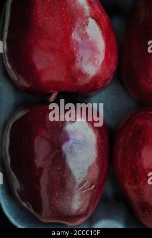 Washington Red Delicious mele in imballaggio Foto Stock