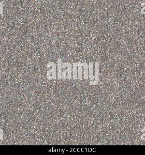 Sfondo color argento brillante. Foto a basso contrasto. Texture quadrata senza cuciture. Affianca pronta. Foto Stock