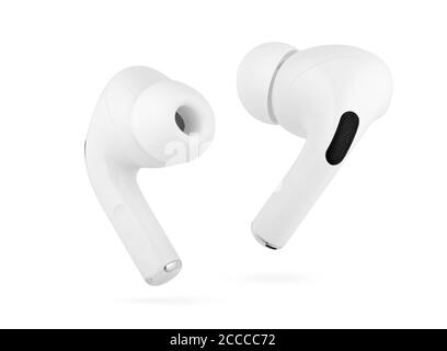 Auricolare Bluetooth Motorola grigio fotografato su sfondo bianco Foto  stock - Alamy