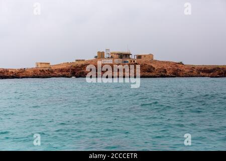 Riserva naturale delle Isole Daymaniyat, Oman Foto Stock