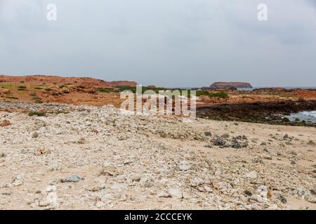 Riserva naturale delle Isole Daymaniyat, Oman Foto Stock