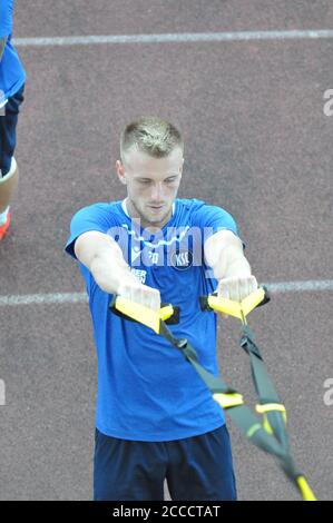 Seconda divisione club karlsruher sc in formazione scamp in austria preparazione per la nuova stagione della seconda lega Foto Stock