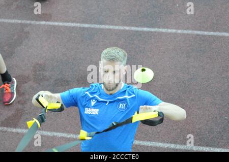 Seconda divisione club karlsruher sc in formazione scamp in austria preparazione per la nuova stagione della seconda lega Foto Stock