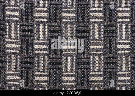 La tessitura di una lana di maglia marrone. Sfondo. Foto ad alta risoluzione. Profondità di campo completa. Foto Stock