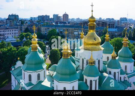 Kiev (Kiev), Cattedrale di Santa Sofia a Kiev, Ucraina Foto Stock
