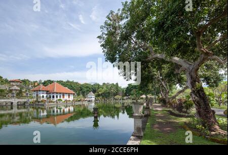 Amlapura, Ujung Water Palace, Bali Foto Stock