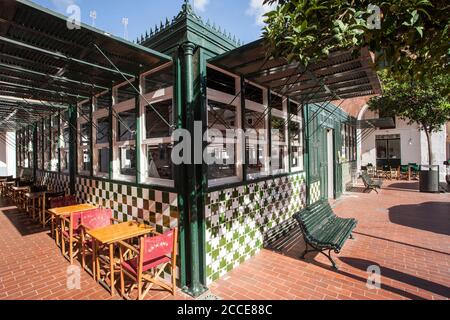 Mercato, Plaza de la Libertat, Ciutadella, Minorca Foto Stock