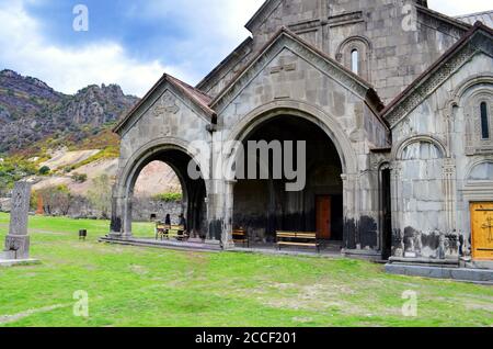 Monastero di Armenia Akhtala Foto Stock