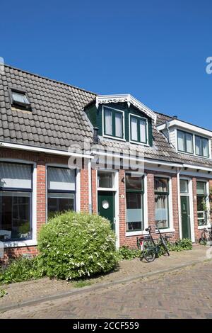 Casa nella parte settentrionale di Groningen, Paesi Bassi Foto Stock