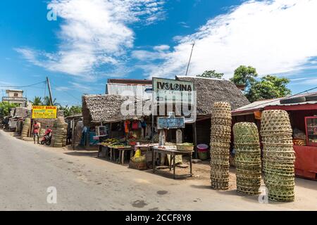 Mercato, Ivoloina, Taomasina, Tamatave, Madagascar, Africa, Oceano Indiano Foto Stock