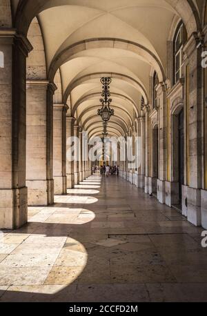 Portogallo, Lisbona, città vecchia Foto Stock