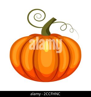 Zucca, Halloween Natale carattere Halloween Illustrazione Vettoriale