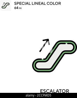 Icona vettoriale semplice di Brake-2. Pittogramma moderno a colori perfetto su tratti modificabili. Illustrazione Vettoriale