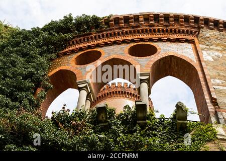 Europa, Polonia, bassa Slesia, Castello Kamenieniec Zabkowicki Palace Foto Stock